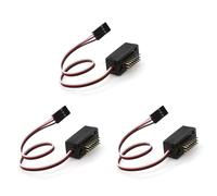 Giwnhvx 3X 1 a 8 RC Auto 3 Canali CH3 3CH HA CONDOTTO LA Luce Interruttore Pannello Sistema per RC Modello Auto Axial SCX10 TRX4
