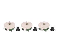 Giwnhvx 3X 100W 100 Ohm Ceramica Wirewound Potenziometro Resistenza Rotante Reostato