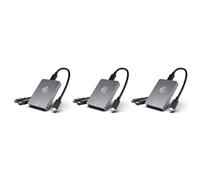 Giwnhvx 3X CFexpress Type Un Card Reader Adattatore USB3.1 Gen2 10 Gbps per XP con per SLR
