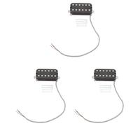 Giwnhvx 3X Chitarra Elettrica Humbucker Pick-Up Collo Alnico V Pick-Up Nero
