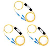 Giwnhvx 3X Collegamento a Fibra Ottica del Porto FTTH del Divisore della Scatola Di Splicatura del Divisore di Fibra di 1 Punto 2