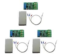 Giwnhvx 3X DC 8-25V PT100 Termica al Convertitore di Temperatura Kit Modulo Sensore RTD RS485 Modbus RTU PTA9B01