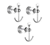 Giwnhvx 3X Gancio per Asciugamano nel, Ganci per Accappatoio nel, Appendiabiti da Parete per Asciugamano da Bagno per Cucina un Parete