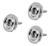 Giwnhvx 3X Guida alle corde Pure Vintage -Style/Precision Bass - Cromo