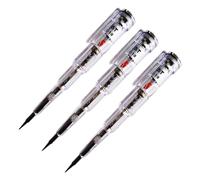 Giwnhvx 3X Indotto Elettrico Tester Penna Cacciavite Sonda Luce Tensione Tester Rilevatore 70-250V Penna di Prova Voltmetro