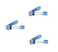 Giwnhvx 3X Leva Fast Clamp Tool Lega Bolt Sella Strada Mountain Bike Blu