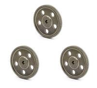 Giwnhvx 3X Metallo Spur Gear 87T per E86100 Aggiornamento Parti 180024 RC 1/10 Rock Crawler 94180 86100, Rame