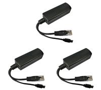 Giwnhvx 3X Micro-USB PoE Splitter 48V a 5V2A/3A Mini USB Alimentatore Standard Nazionale con Smart Phone Ricarica