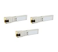 Giwnhvx 3X modulo 10/100/1000Mbps SFP RJ45 SFP di rame RJ45 SFP del ricetrasmettitore di Gigabit Ethernet del commutatore