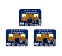 Giwnhvx 3X Modulo di Rilevazione del Movimento del Sensore Radar di Presenza Umana 24G MmWave LD2410C