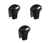 Giwnhvx 3X Nero In Fibra di Carbonio Auto Pomello Del Cambio Copertura Trim Gear Cover per 2022