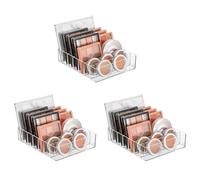 Giwnhvx 3X Organizer per Il Trucco, per Il Trucco Compatta, Scatola per Cosmetici A 7 Sezioni per Ripiani del Bagno, Vanità