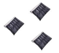 Giwnhvx 3X Organizer per Scarpe il Letto, Contenitore per Scarpe Pieghevole in Tessuto con Coperchio Trasparente