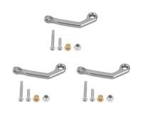 Giwnhvx 3X per B1 B14 B24 C14 C24 B16 B26 B36 Q60 Q63 Q64 Q65 RC Ricambi Auto in Metallo Servo Pull Rod, Grigio