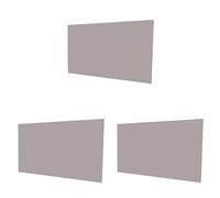 Giwnhvx 3X Proiettore Semplice Tenda Anti-Luce Schermo 80 Pollici Casa Esterno Ufficio Portatile 3D HD Schermo Del Proiettore