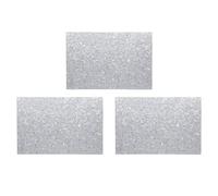 Giwnhvx 3X PVC 3 Pieghe con Materiale di Pickguard per Chitarra Basso Foglio DIY Non Tagliato 16.9X11.4X0.09 Po, Bianco Perla