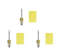 Giwnhvx 3X Saldatore Punta E10 Interfaccia Saldatore Punte USB Saldatura Punta Saldatura Strumenti di Saldatura Branding Ferro-A