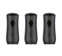 Giwnhvx 3X Spruzzatore Automatico di Profumo Spruzzatore di Profumo Temporizzato Spruzzo di Profumo Intelligente Pulizia Degli Odori Temporizzata del Bagno 'Hotel,Nero