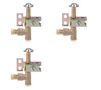 Giwnhvx 3X Supporto di Fiamma Unidirezionale Del Bruciatore Pilota Può Essere Equipaggiato Con un Pesante Set Pilota a 2 Fori per Propano/Butano a Gas Naturale o Propano