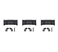 Giwnhvx 3X Tail Wing Assembly per HBX 16890 16890A 1602 SG1602 RC Ricambi Auto Accessori