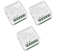 Giwnhvx 3X Tuya WiFi Smart Dimmer Modulo Interruttore Supporta 2 Vie di Controllo Luci LED Dimmerabile Interruttore Lavoro per la Casa