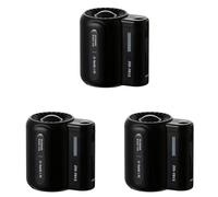 Giwnhvx 3X Ventilatore da Appendere Personale Portatile USB 4500MAh Ricarica Ventilatore Elettrico Indossabile Condizionatore D'Aria per Sport All'Aria Aperta Fan-B