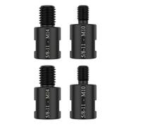 Giwnhvx 4 Adattatori Convertitore Smerigliatrice Angolo, Adattatore Filettatura 5/8 En-11 a M14/M10 , per Trapano Lucidatrice Angolare