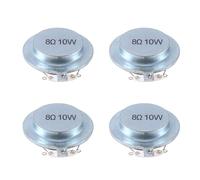 Giwnhvx 4 altoparlanti audio 44 mm Plane Vibrazione Speaker Resonance Speaker 10 W 8 Ohm DIY per Home Theater