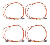 Giwnhvx 4 cavi di collegamento duplex multimodale LC-LC LC a LC fibra ottica ottica da 1 m