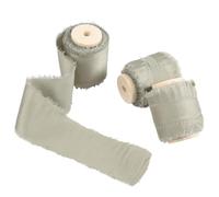 Giwnhvx 4 cm X 4,5 m grande regalo tessuto di nozze di seta fatto a mano per inviti di nozze, bouquet da sposa, confezione regalo