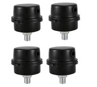 Giwnhvx 4 filtri di aspirazione per compressore d'aria, 1/4BSP, filettatura 13 mm, colore: nero