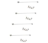 Giwnhvx 4 ganci per capannone, cancelli, porte e finestre, 40,6 cm