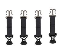 Giwnhvx 4 ganci tendicinghia per tenda da campeggio con ganci per tenda da vento a doppia porta per tirare su tende da esterno accessori