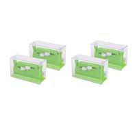 Giwnhvx 4 infila aghi automatico, strumento da cucito, infila aghi automatico per cucire a mano (verde)