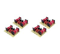Giwnhvx 4 moduli filtro crossover HiFi da 150 W, divisori di frequenza a 3 vie per altoparlanti fai da te, alti, bassi medi