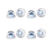 Giwnhvx 4 paia di punte auricolari in silicone liquido migliorano la chiarezza e isolano il rumore, auricolari riutilizzabili per Explorer 4U NX8 Cantor M