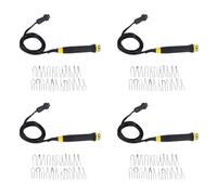 Giwnhvx 4/Pcs Electrocautery Pen Pyrography Machine Handle Solder Tip 92/Pcs per zucca, planca, cuoio, corteccia