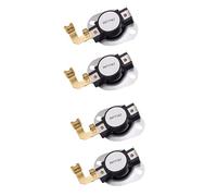 Giwnhvx 4 pezzi 3977767 ricambio termostato per asciugatrice, facile da installare, sostituisce 3399693 WP3977767 WP3977767VP