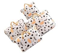 Giwnhvx 4 Pezzi Borsa di Stoccaggio di Grande Capacità con Maniglia Organizzatore di Borsa di Stoccaggio di Vestiti di Capacità con Maniglia Organizzatore di Pieghevole