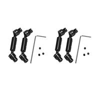 Giwnhvx 4 pezzi di metallo anteriore posteriore albero di trasmissione per D12 C14 C24 B16 B36 B24 MN D90 MN99S RC auto ricambi