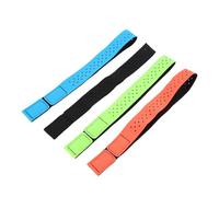 Giwnhvx 4 pezzi di ricambio cardiofrequenzimetro fascia da braccio regolabile cinturino di ricambio universale sport cinturino da polso L