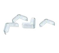 Giwnhvx 4 Pezzi di SICUREZZA Trasparente in Plastica Morbido Tavolo Scrivania Angolo Guardia Protector