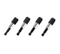 Giwnhvx 4 pezzi manico esagonale 6,35 mm asta a sgancio rapido autobloccante asta di prolunga trapano elettrico cacciavite connettore facile da installare