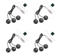 Giwnhvx 4 pezzi Pickup per chitarra 3X Trasduttore pickup piezoelettrico per strumenti di mandolino per chitarra acustica Ukulele