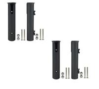 Giwnhvx 4 pezzi porta canna da pesca canna da pesca rack nave canna da pesca tubo yacht canna da pesca telaio per barca