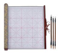 Giwnhvx 4 Pezzi Set Di Allenamento Calligrafia Cinese Senza Inchiostro, Tessuto Di Scrittura Ad Acqua Riutilizzabile, Rotoli Pennelli Di Scrivere Calligrafia Cinese