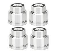 Giwnhvx 4 Piedi di Altoparlanti Galleggianti per Amplificatore Altoparlante, Punte per Dischi, Platino, Lettore CD, Base Del Computer, Piedi 53 X 51 mm