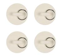 Giwnhvx 4 pz 1 3/4 "Gomma Bianca Lavabo Vasca Da Bagno Plug Tappo Del Tubo di Scarico Tappo Del Lavello Tappo Dell'acqua Plug