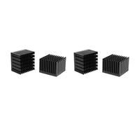 Giwnhvx 4 Pz 40X40X30mm Alluminio Dissipatore Radiatore Dissipatore di Calore di Raffreddamento per Chip Elettronico LED con Conduttore