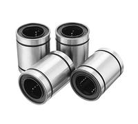 Giwnhvx 4 pz LM20UU 20 x 32 x 42 mm doppio lato guarnizione in gomma movimento lineare cuscinetto a sfera boccola
